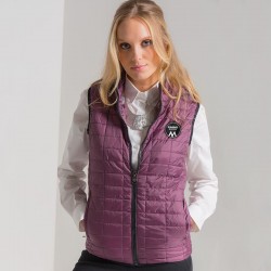 Plain Women's honeycomb hooded gilet 2786 Outer: 36gsm, Lining: 52gsm, Wadding: 250 GSM